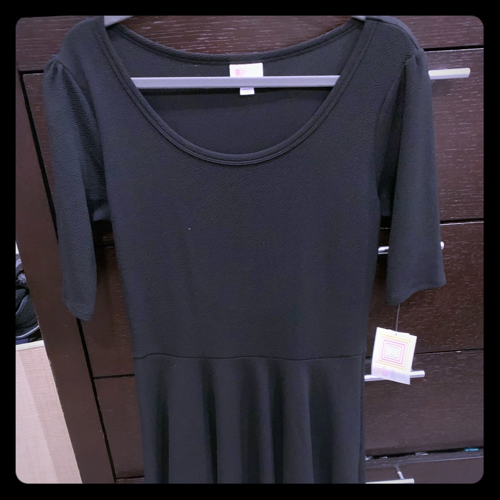 LulaRoe Noir Nicole Size L NWT